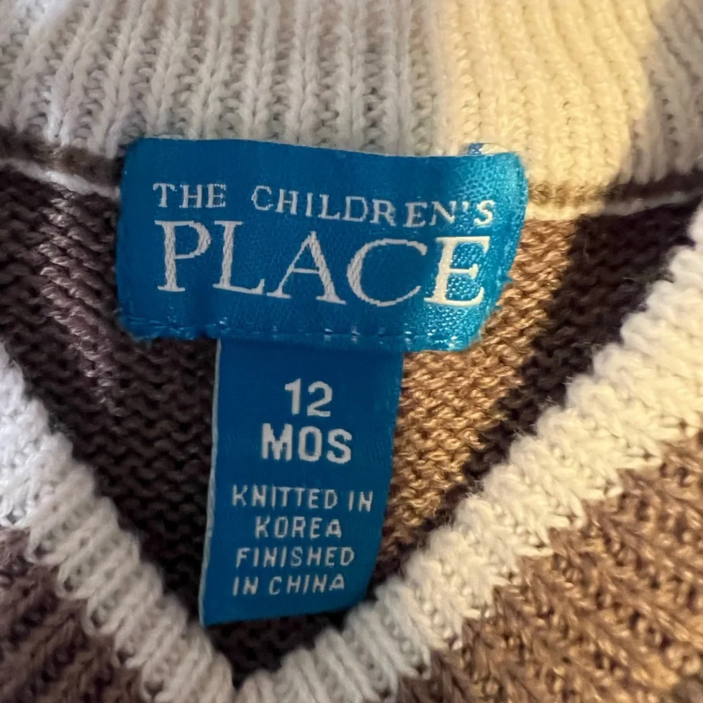 The Children’s Place V-Neck Argyle sweater vest